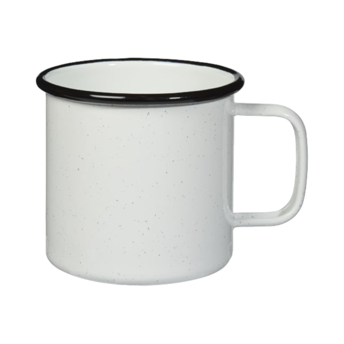 Enamel mug Amelia, Enamel mugs with logo, nice mugs, original mugs, coloring, glossy color, matt color, velvet color, engraving logo, imprint logo, printing logo, own color, own Pantone, advertising mugs