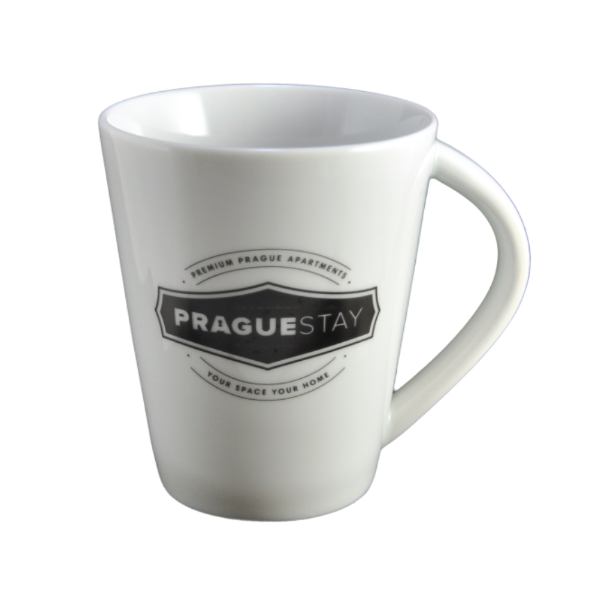 orcelain mug Giorgia, Porcelain mug with logo, nice mug, original mug, imprint logo, printing logo, own color, own Pantone, advertising porcelain, original porcelain, advertising mugs