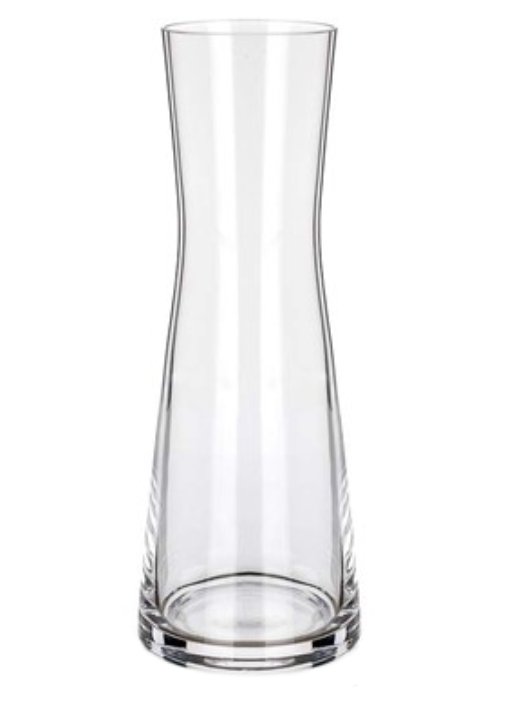 Glass Carafe Lena 800, nice glass, original glass, advertising glasses